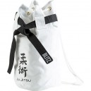 Bílý batoh přes rameno (pytel) - Jujitsu