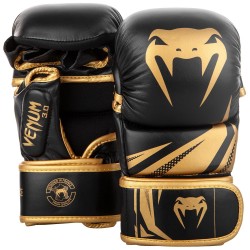 Sparringové MMA rukavice Venum Challenger 3.0 black/gold