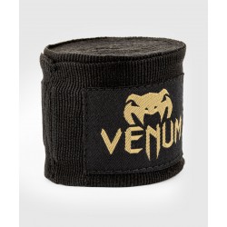 Boxerské bandáže zápěstí Venum Black/Gold 2,5m (pár)