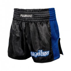 Thajské šortky Fujimae Training Black/Blue